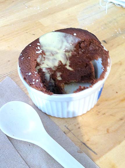 chocolate souffle