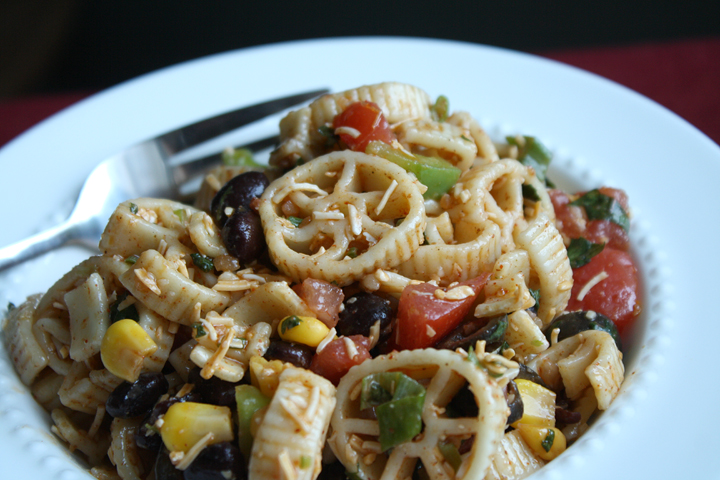 Tex mex pasta salad