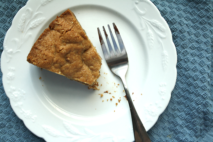 Whole Wheat Cookie Cake