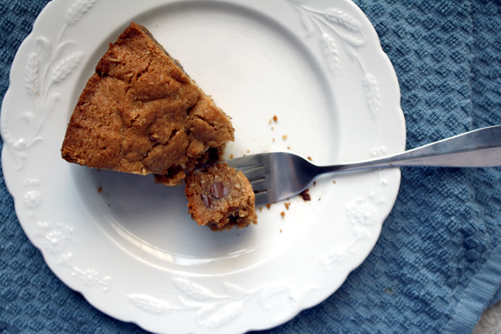 Whole Wheat Cookie Cake3