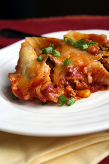 Mexican Stuffed Shells3 | ElephantEats.com