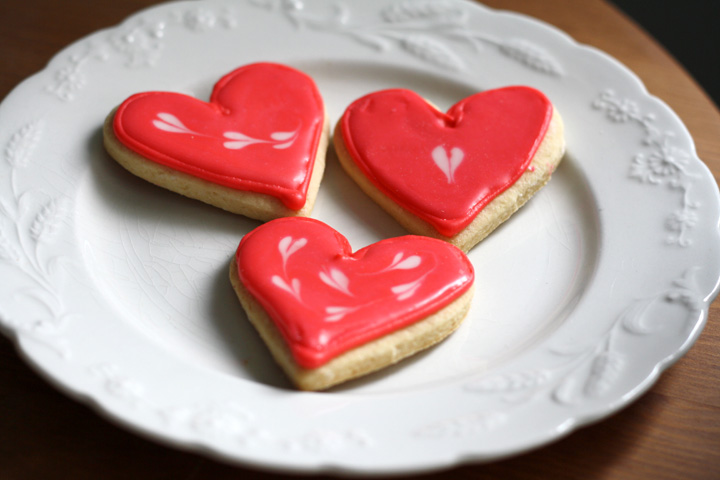 Valentine Sugar Cookie Heart