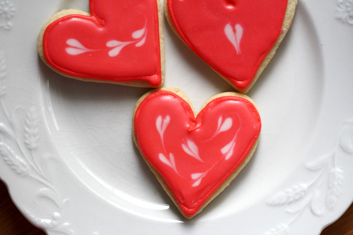 Valentine Sugar Cookie Heart