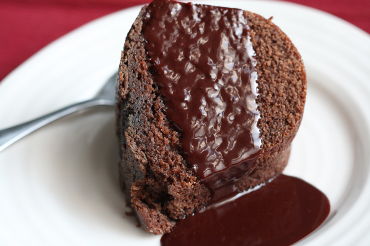 Red Wine Chocolate Cake ~ ElephantEats.com