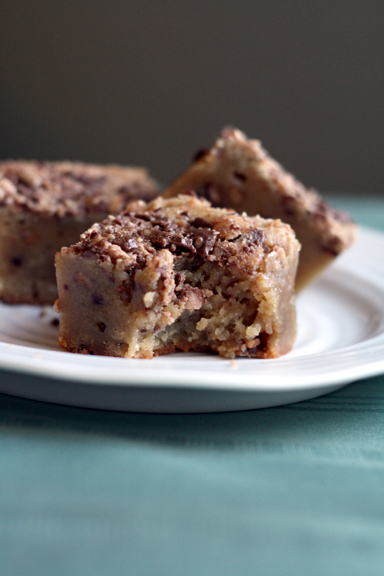 Toffee Blondies ~ ElephantEats.com