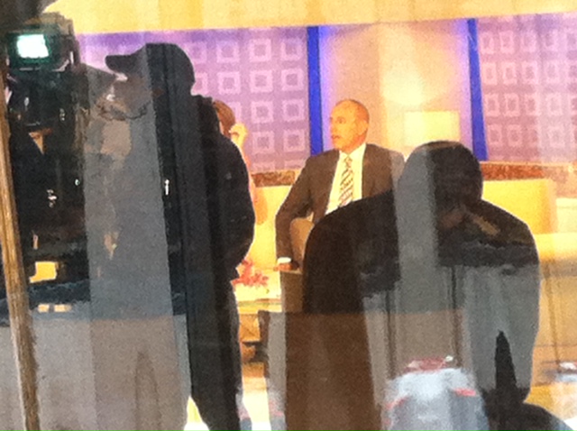 Today Show filming