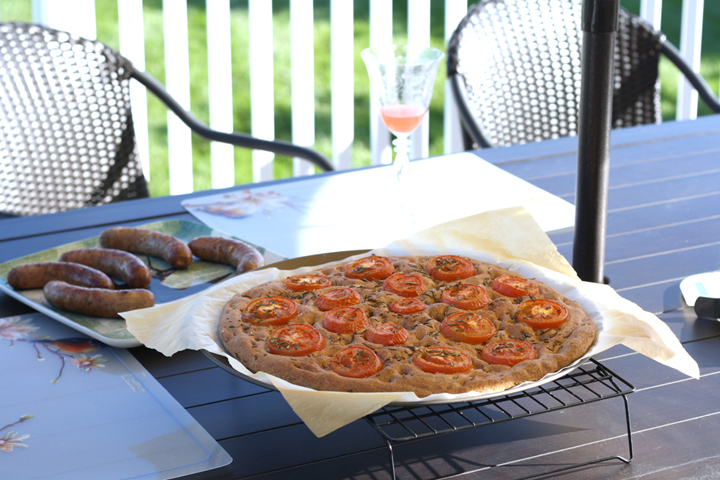 Tomato Rosemary Focaccia ~ ElephantEats.com