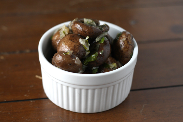 Marinated Mushrooms ~ ElephantEats.com