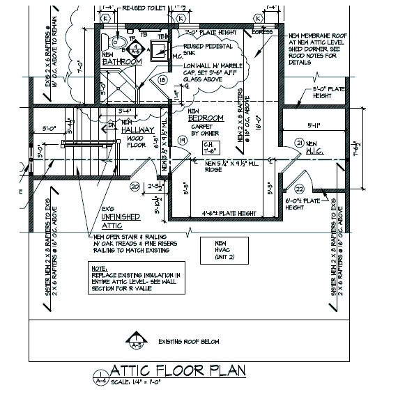 Third Floor Plan "After"