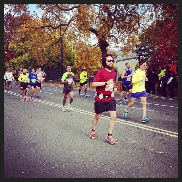 Nate's 2013 NYC marathon ~ ElephantEats.com