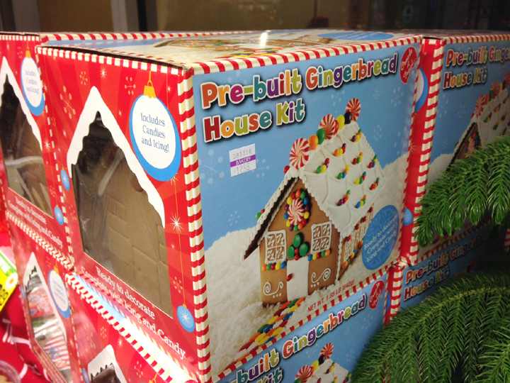 gingerbread house kit ~ ElephantEats.com